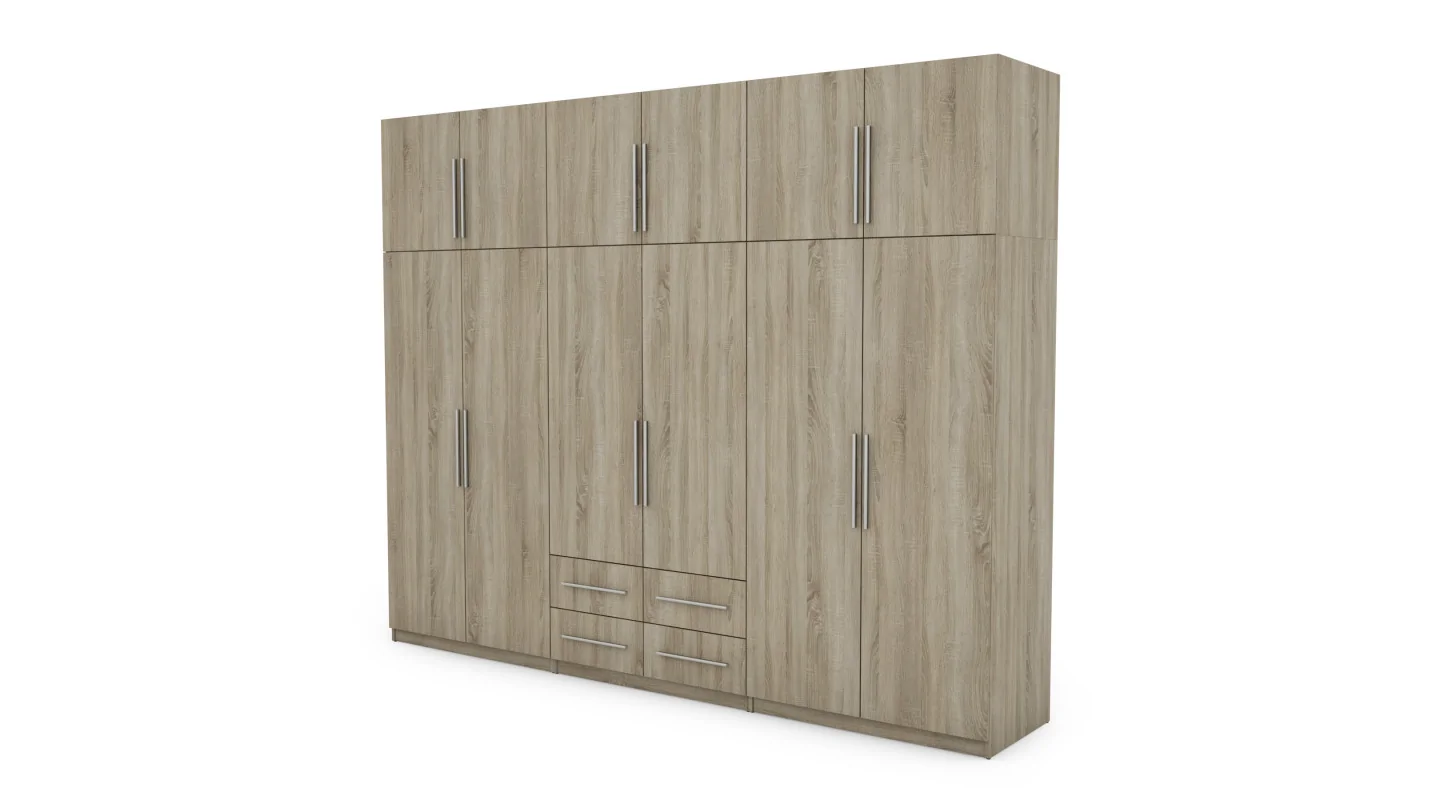Szafa 300x240 cm sonoma jasna – Alturo | eMeblast