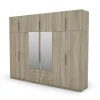 Szafa 300x240 cm z lustrem sonoma jasna – Alturo