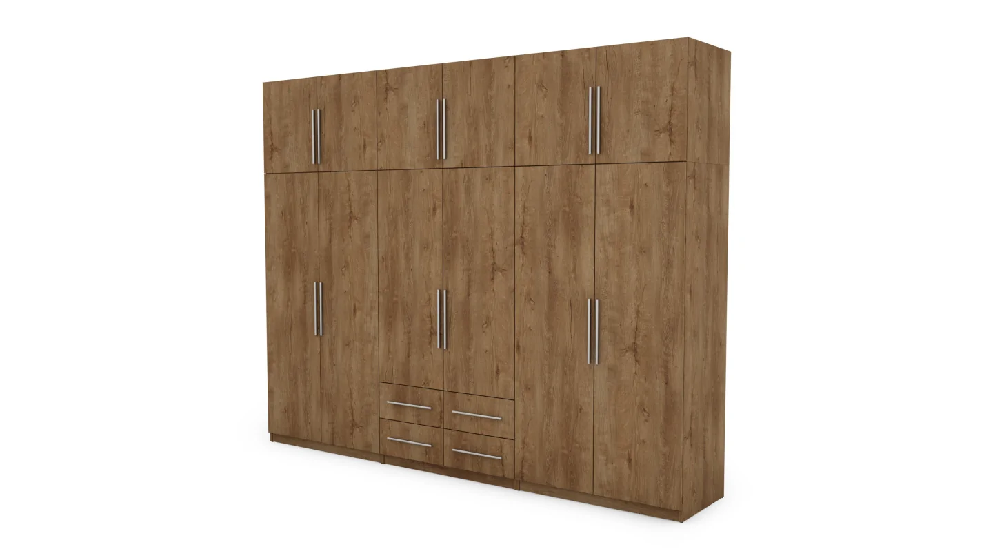 Szafa 300x240 cm dąb lefkas – Alturo | eMeblast Szafa 300x240 cm dąb lefkas – Alturo | eMeblast
