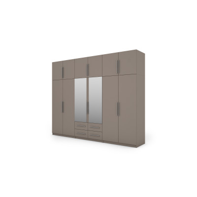 Szafa 300x240 cm z lustrem sepia – Alturo
