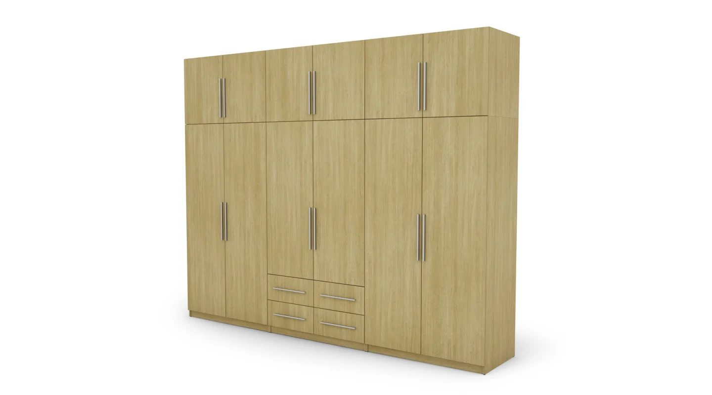 Szafa 300x240 cm jodełka scandi – Alturo | eMeblast