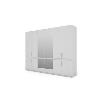 Szafa 310x240 cm biała lustro – Ordinex | eMeblast