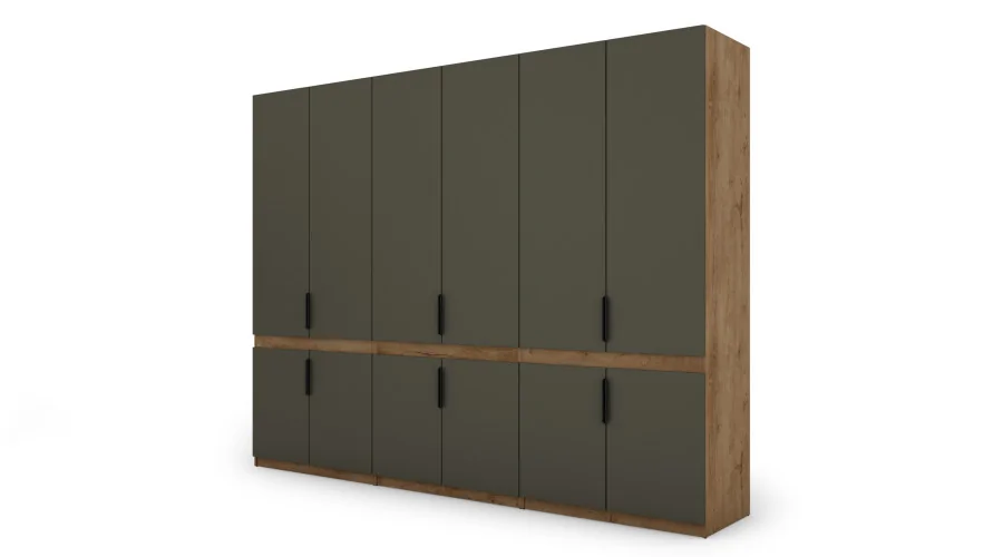 Szafa 310x240 cm dąb lefkas grafit – Ordinex | eMeblast Szafa 310x240 cm dąb lefkas grafit – Ordinex | eMeblast