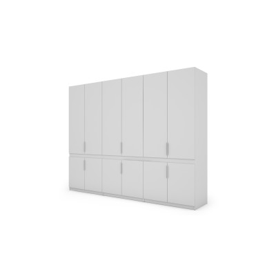 Szafa 310x240 cm biała – Ordinex