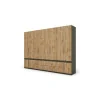 Szafa 320x230 cm grafit dąb wotan – Accessa