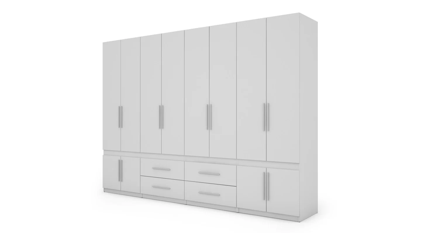 Szafa 320x230 cm biała – Accessa | eMeblast