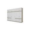 Szafa 340x240 cm sonoma jasna biel – Maxora