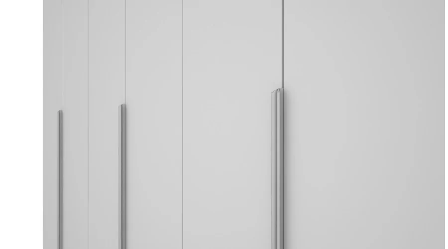 Szafa 240x240 cm biała lustro – Vantor | eMeblast