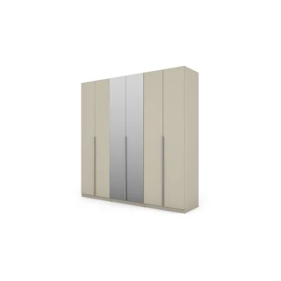 Szafa 240x240 cm kaszmirowy beż lustro – Vantor | eMeblast