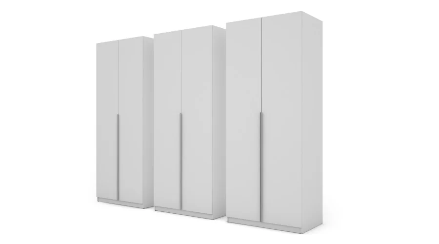 Szafa 282x230 cm biała – Selvaris | eMeblast