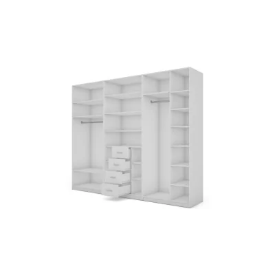 Szafa 282x230 cm biała – Selvaris | eMeblast Szafa 282x230 cm biała – Selvaris | eMeblast
