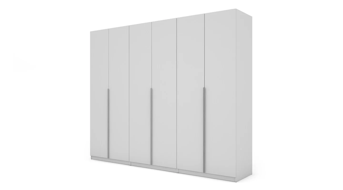 Szafa 282x230 cm biała – Selvaris | eMeblast