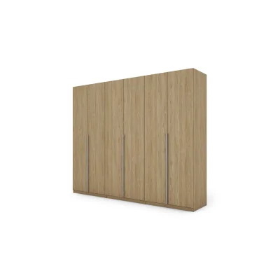 Szafa 282x230 cm dąb olejowany – Selvaris | eMeblast