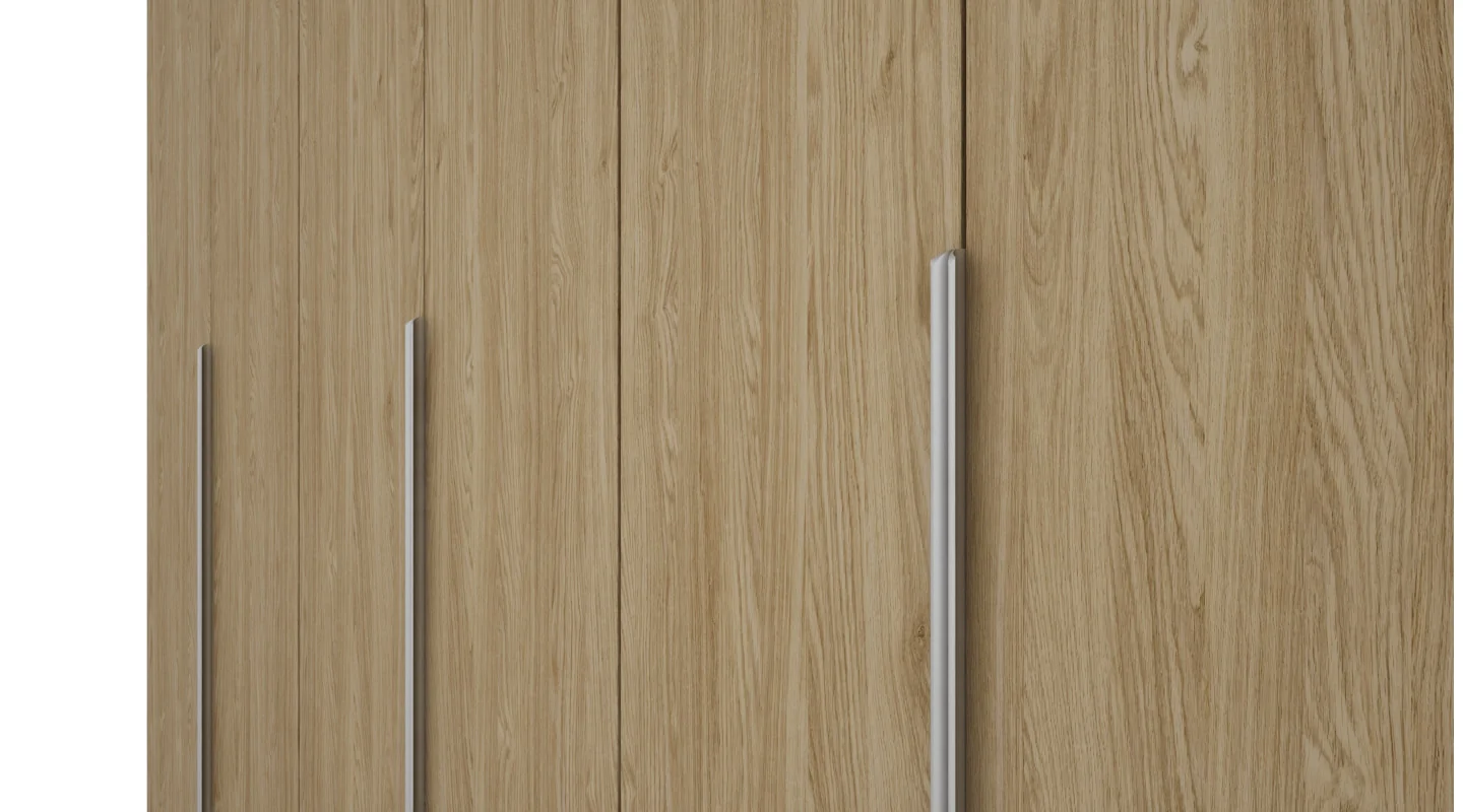 Szafa 282x230 cm dąb olejowany – Selvaris | eMeblast