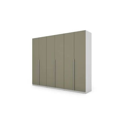 Szafa 282x230 cm biel eukaliptus – Selvaris | eMeblast