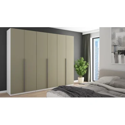 Szafa 282x230 cm biel eukaliptus – Selvaris | eMeblast