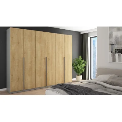 Szafa 282x230 cm szary hamilton – Selvaris | eMeblast