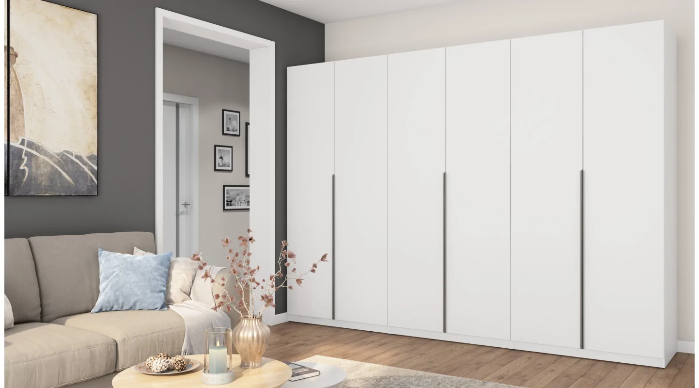 Szafa 300x220 cm biała – Modulor | eMeblast