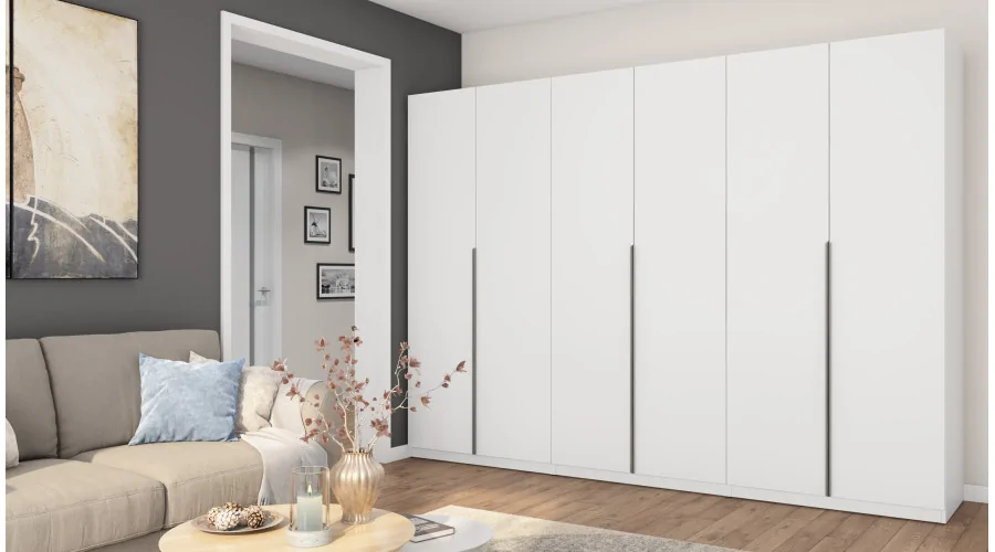 Szafa 300x220 cm biała – Modulor | eMeblast