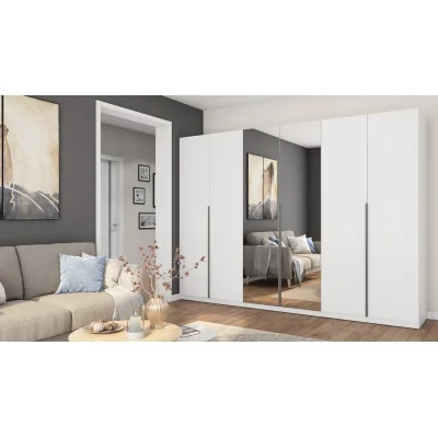 Szafa 300x220 cm biała lustro – Modulor | eMeblast