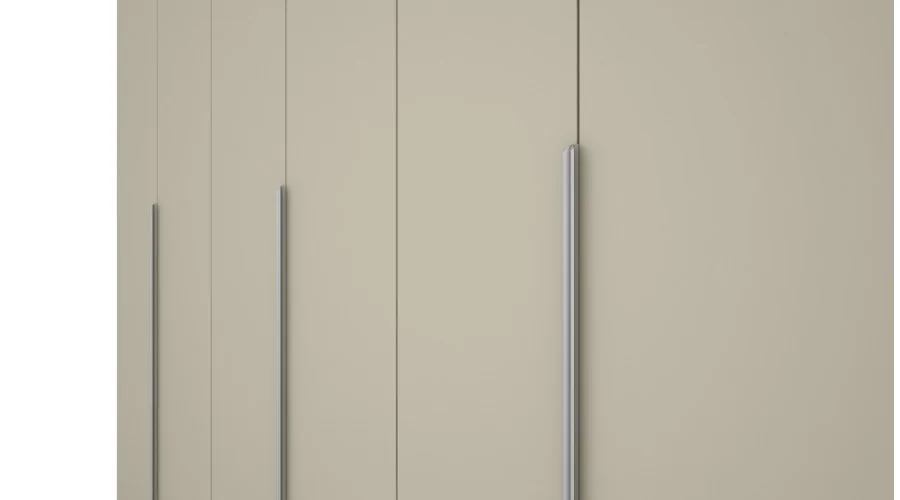 Szafa 300x220 cm kaszmirowy beż lustro – Modulor | eMeblast