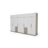 Szafa 360x220 cm sonoma jasna biel – Sorelo