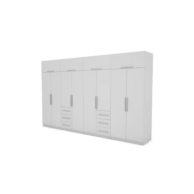 Szafa 360x220 cm biel – Sorelo | eMeblast