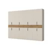 Duża nowoczesna szafa garderobiana 360x240 cm kaszmirowy beż / dąb carpenter whisky – Lenvio