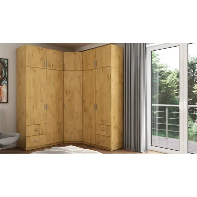 Szafa narożna 189x240 cm dąb lancelot – Corvado | eMeblast