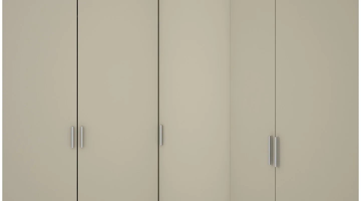 Szafa narożna 189x240 cm kaszmirowy beż – Corvado | eMeblast