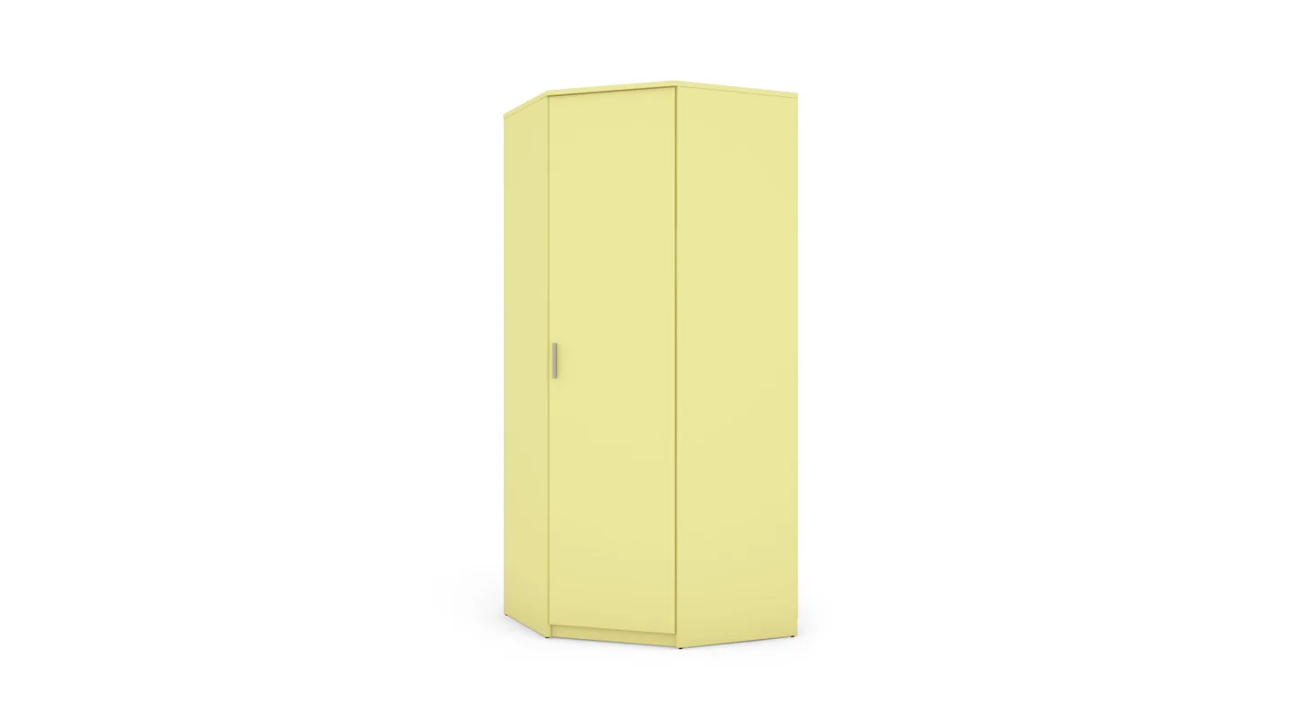 Szafa narożna 85x85 cm wanilia – Vena | eMeblast Szafa narożna 85x85 cm wanilia – Vena | eMeblast