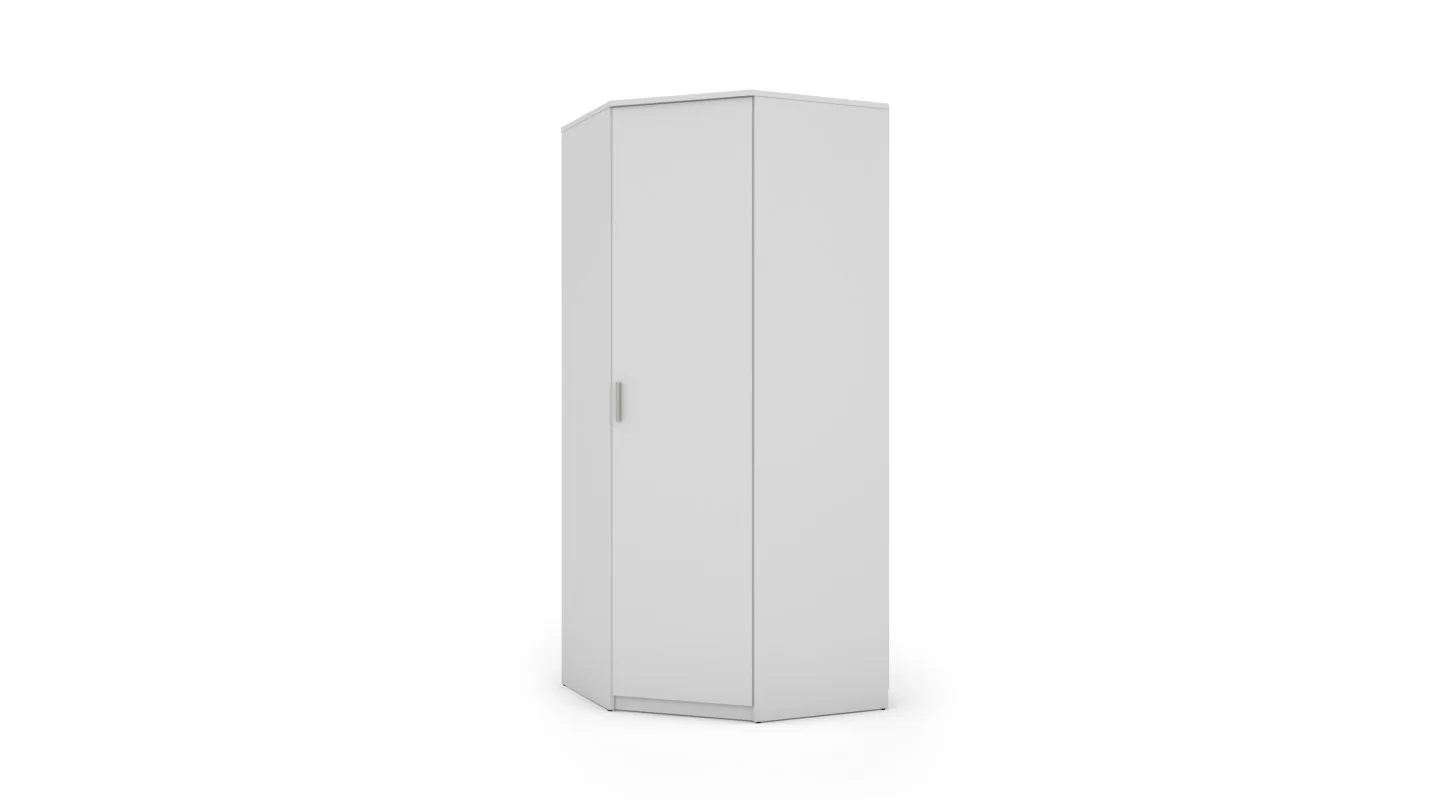 Szafa narożna 85x85 cm biel – Vena | eMeblast