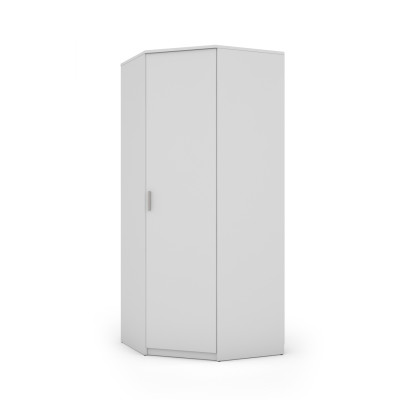 Szafa narożna 85x85 cm biel – Vena