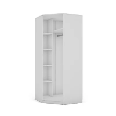 Szafa narożna 85x85 cm biel – Vena | eMeblast Szafa narożna 85x85 cm biel – Vena | eMeblast