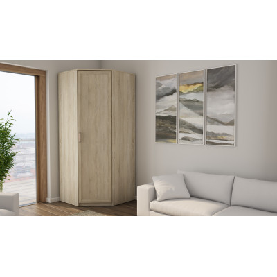 Szafa narożna 85x85 cm sonoma jasna – Vena