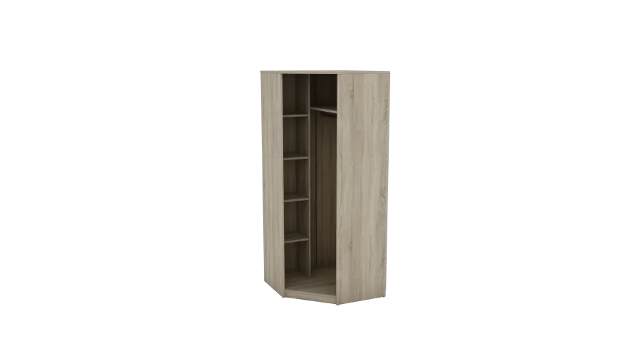Szafa narożna 85x85 cm sonoma jasna – Vena | eMeblast