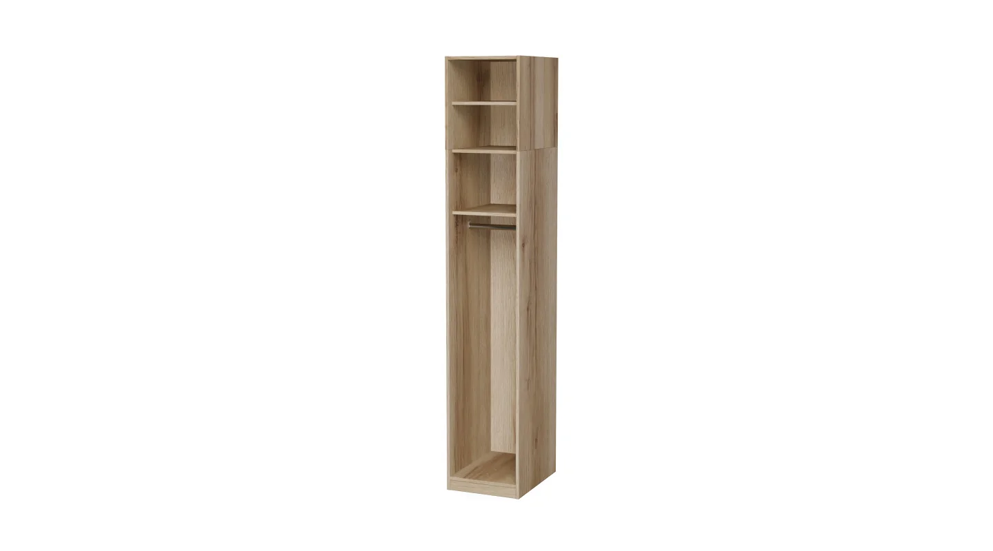Słupek 43,4 cm dąb grand naturalny lustro – Vero Line 434 | eMeblast