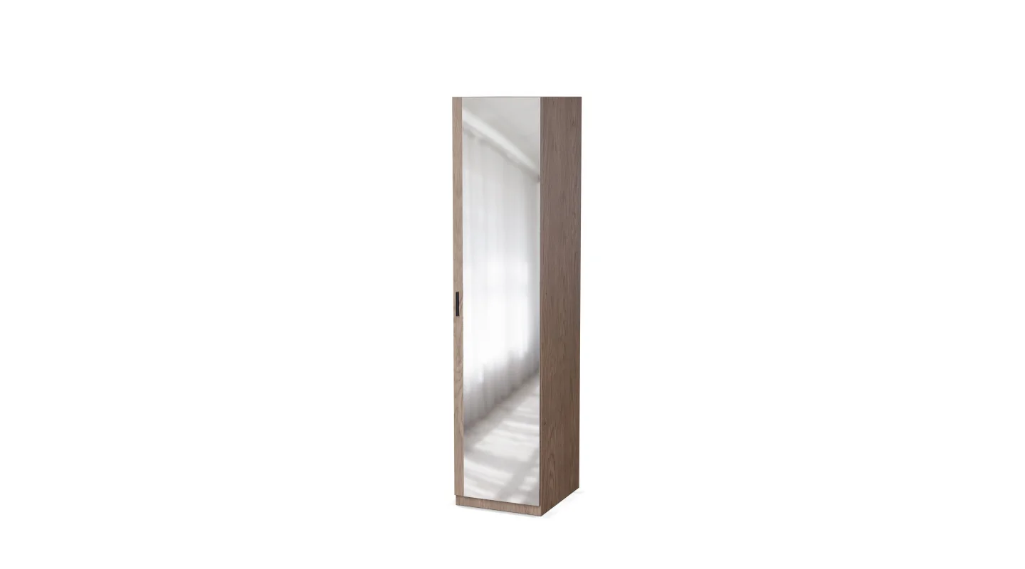 Słupek 50 cm dąb baltic dune lustro – Flexi Line 50 | eMeblast