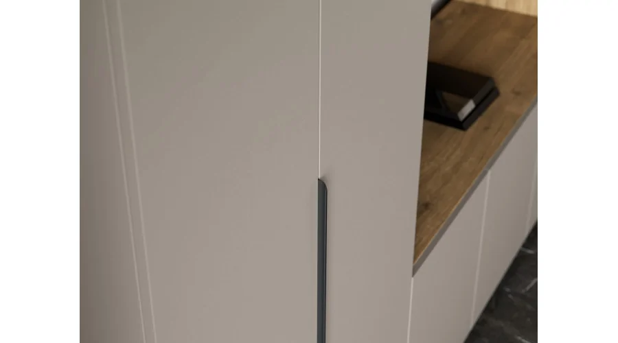 Przestronna meblościanka pod telewizor 365×240 cm Kalahari Dąb Carpenter Whisky - INFINITY
