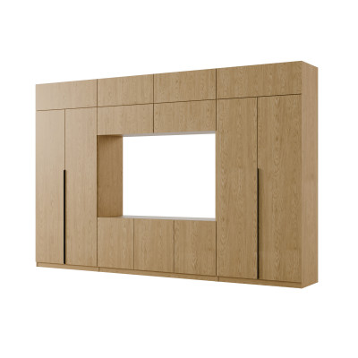 copy of Elegáns bútoregység szekrényekkel, szekrénykék, TV polc, szélesség 380 cm - DAKO