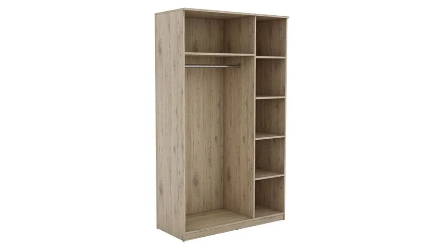 Szafa 120 cm bordeaux lustro – Daro | eMeblast