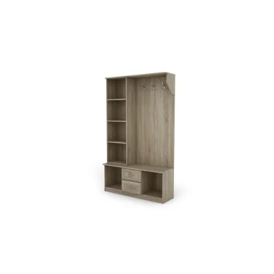 Przedpokój 120 cm sonoma jasna – Compacto | eMeblast