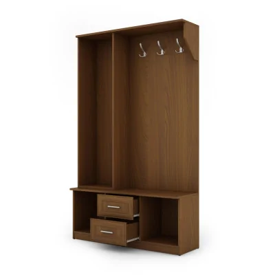 Przedpokój 120 cm wiśnia porto – Compacto | eMeblast Przedpokój 120 cm wiśnia porto – Compacto | eMeblast