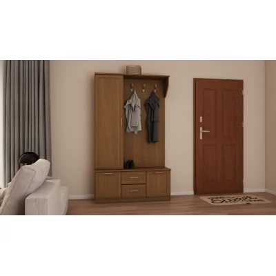 Przedpokój 120 cm wiśnia porto – Compacto | eMeblast