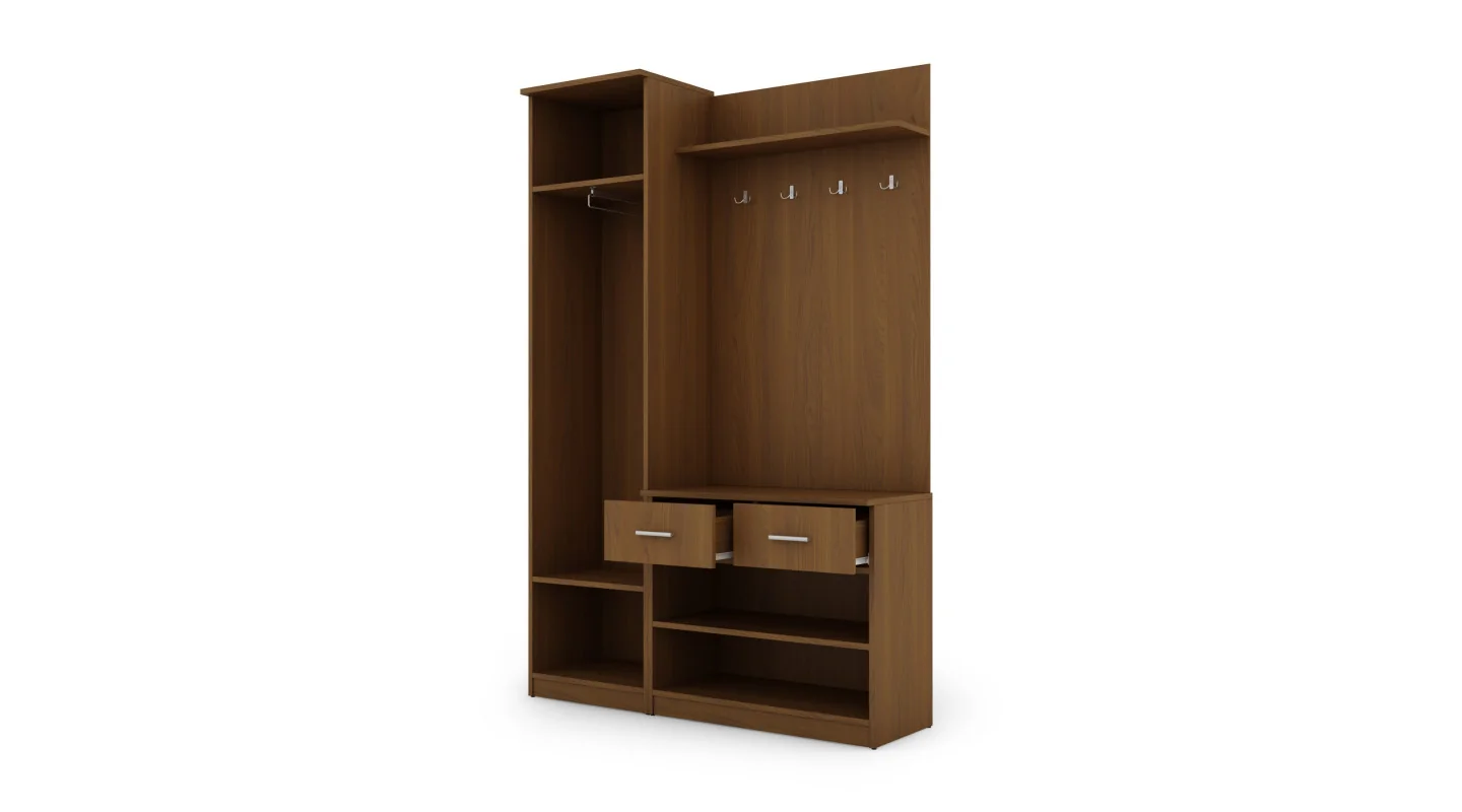 Przedpokój 130 cm wiśnia porto – Entrivo | eMeblast Przedpokój 130 cm wiśnia porto – Entrivo | eMeblast