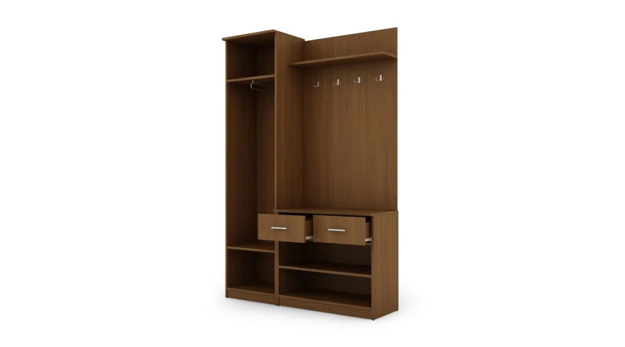 Przedpokój 130 cm wiśnia porto – Entrivo | eMeblast Przedpokój 130 cm wiśnia porto – Entrivo | eMeblast