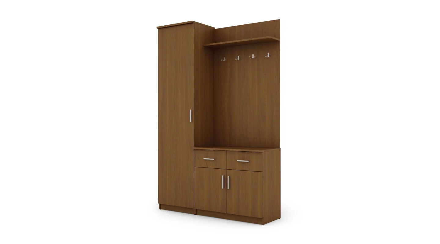 Przedpokój 130 cm wiśnia porto – Entrivo | eMeblast Przedpokój 130 cm wiśnia porto – Entrivo | eMeblast