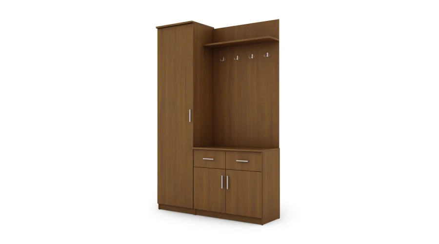 Przedpokój 130 cm wiśnia porto – Entrivo | eMeblast Przedpokój 130 cm wiśnia porto – Entrivo | eMeblast