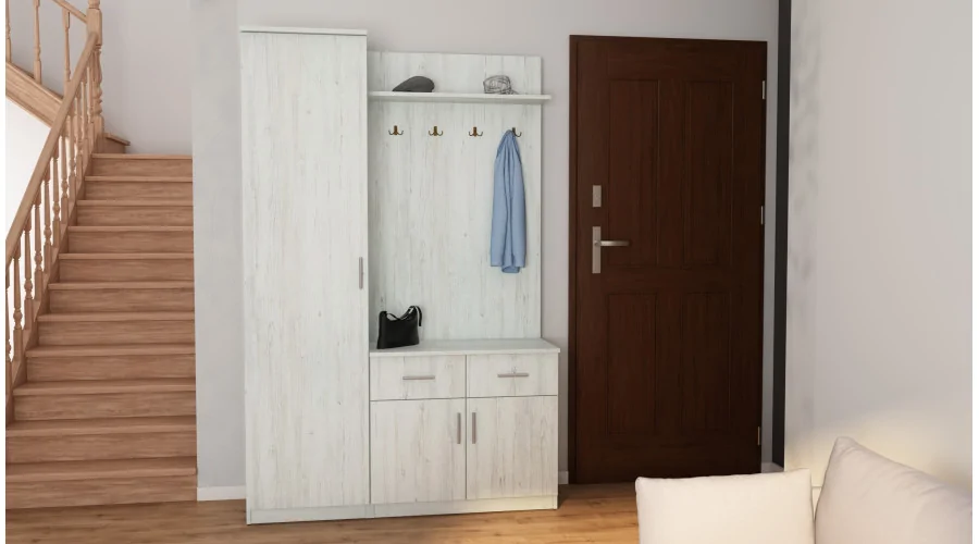 Przedpokój 130 cm sosna anderson – Entrivo | eMeblast