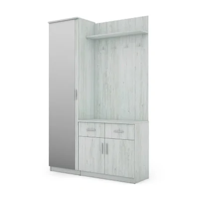 Przedpokój 130 cm sosna anderson lustro – Entrivo | eMeblast